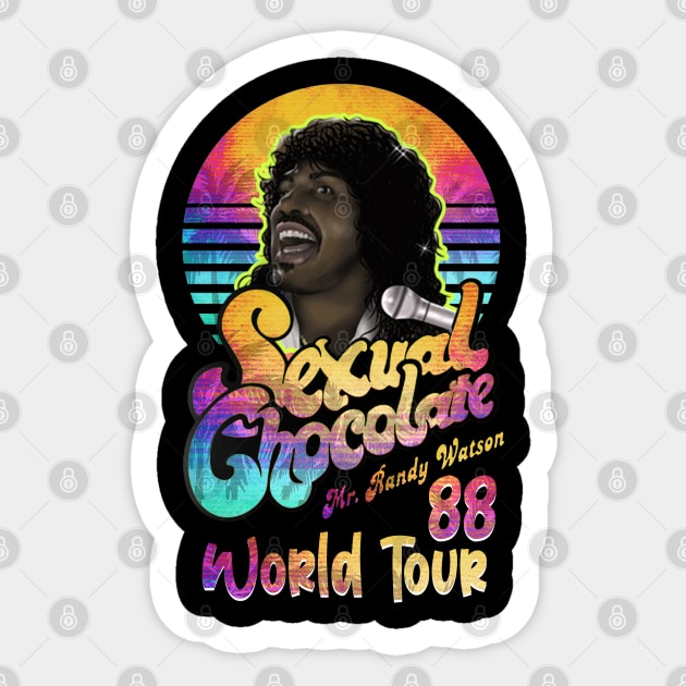 Randy Watson 88 Sticker by Quadra^Maniac